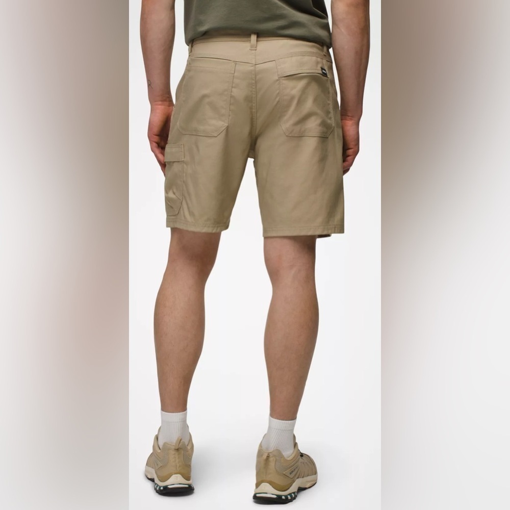NWT Prana Stretch Zion E-Waist Short II in Sandbar Size Small 10” Inseam - Picture 2 of 9